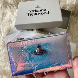 ❌Vivienne Westwood Archive Orb iridescent wallet